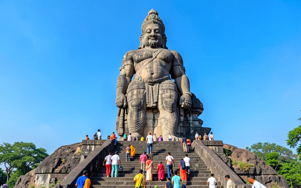 Shravanabelagola and Belur near Bangalore